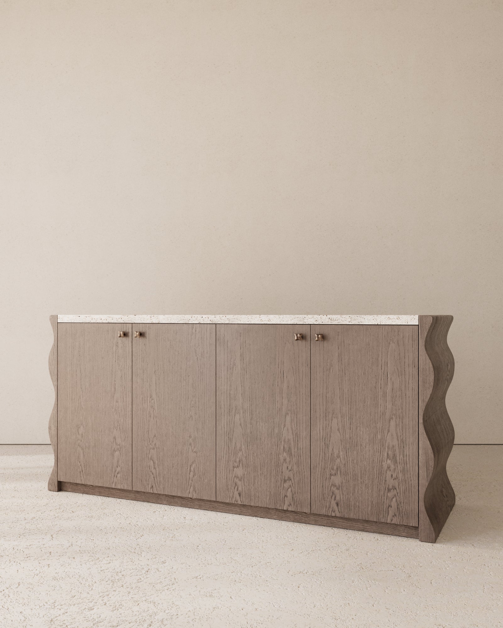 Pediment Onda Credenza