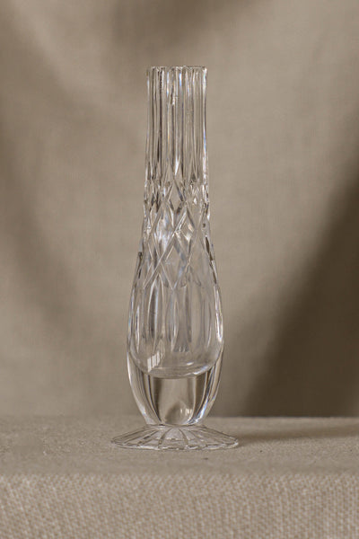 Thick Glass Bud Vase