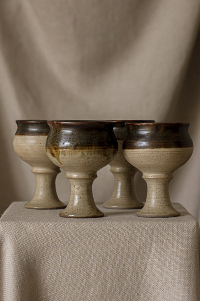 Minature Stoneware Goblets