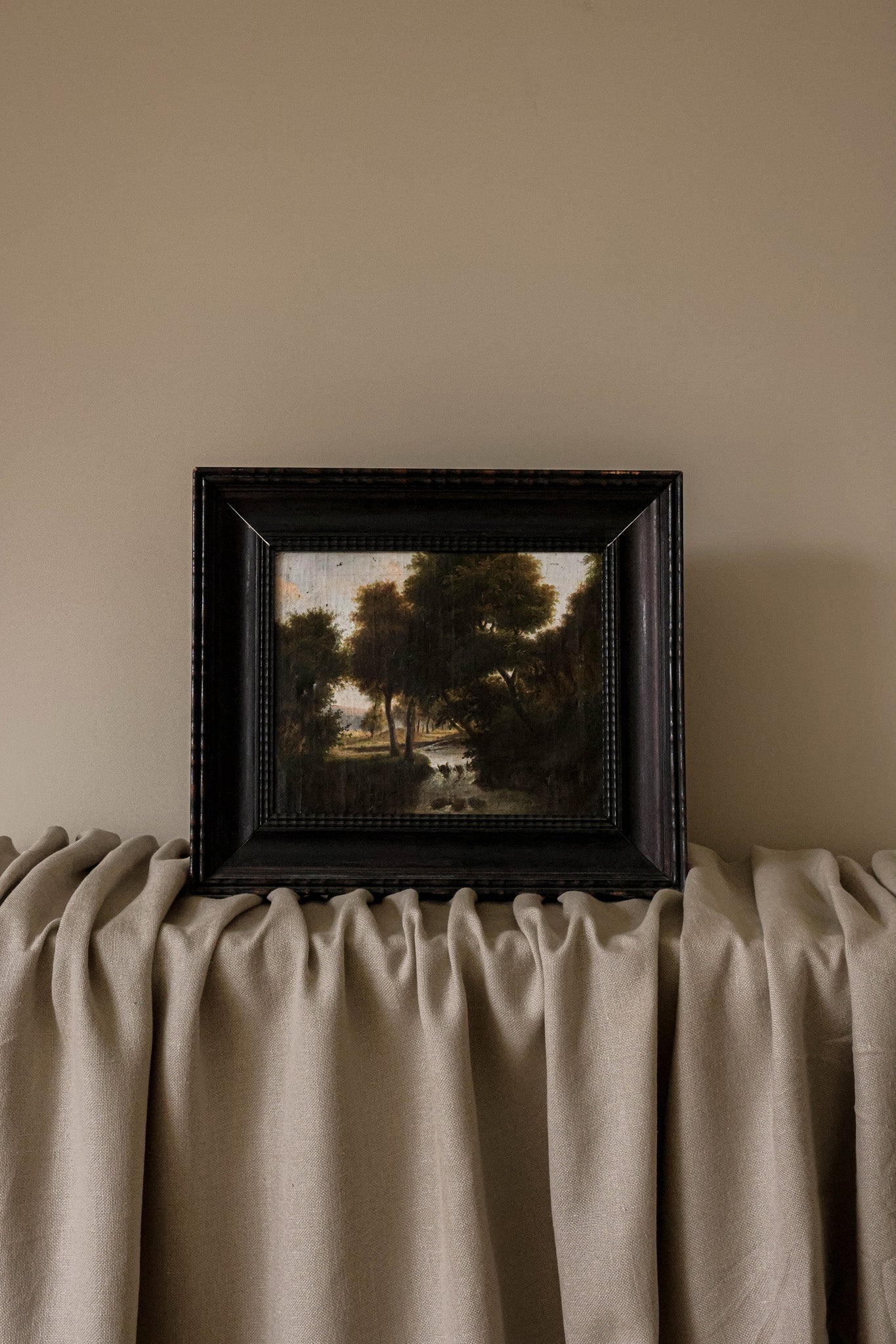 Framed Academic Oil Painting