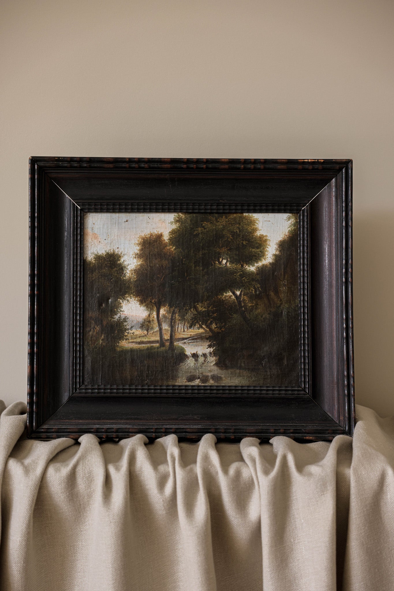 Framed Academic Oil Painting