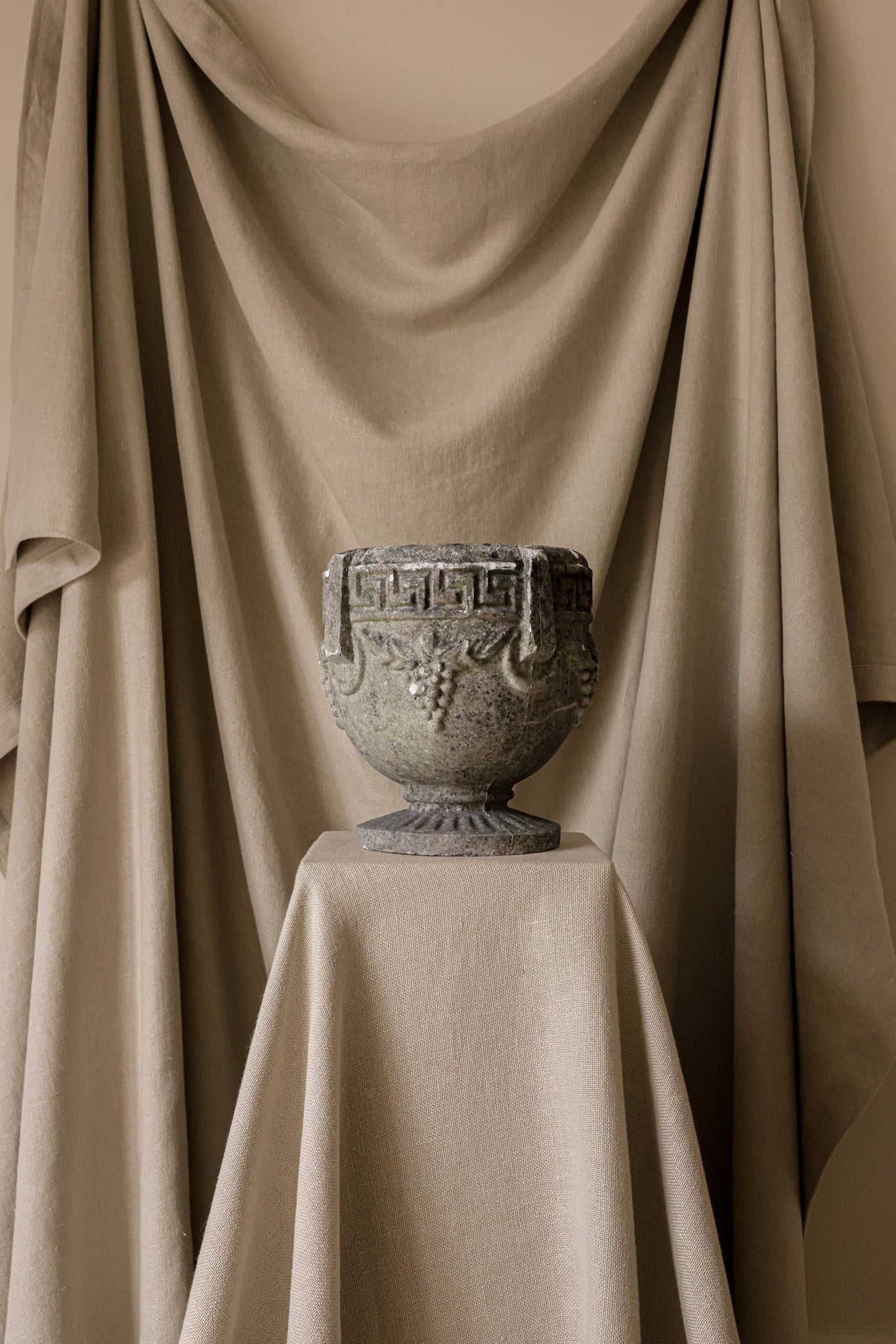 A Pair of Reconstituted Stone Planters