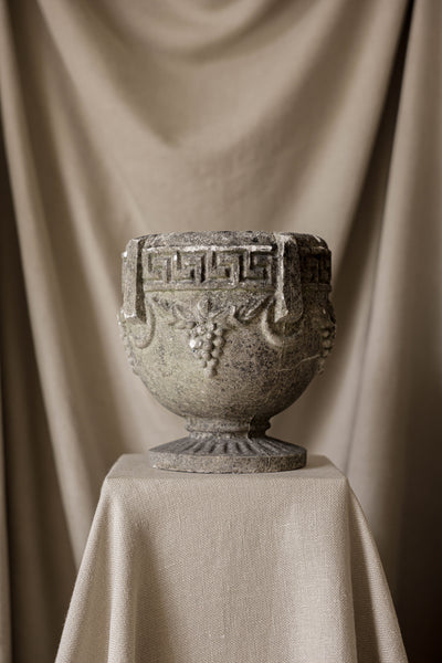 A Pair of Reconstituted Stone Planters