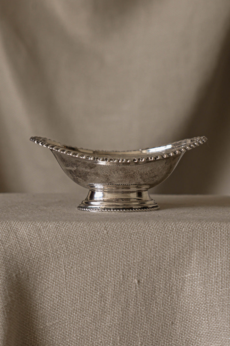 Silver Pedestal Dish