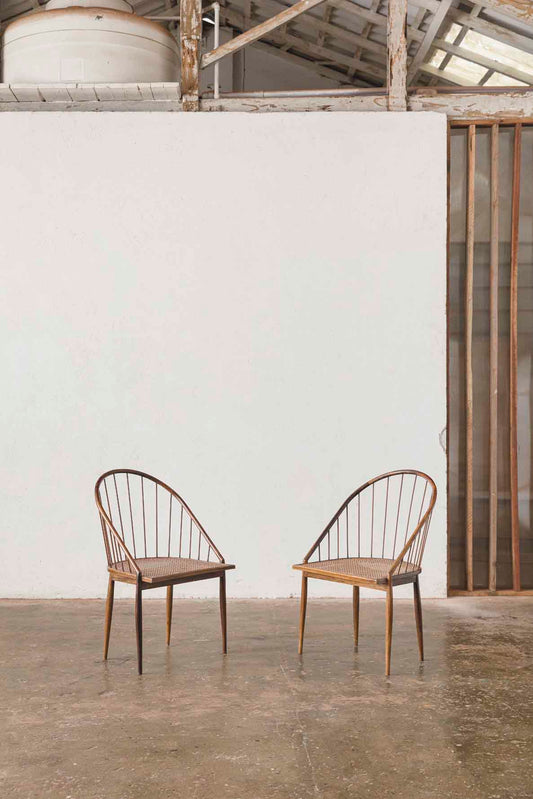 Joaquim Tenreiro ''Curva'' Chairs 1961