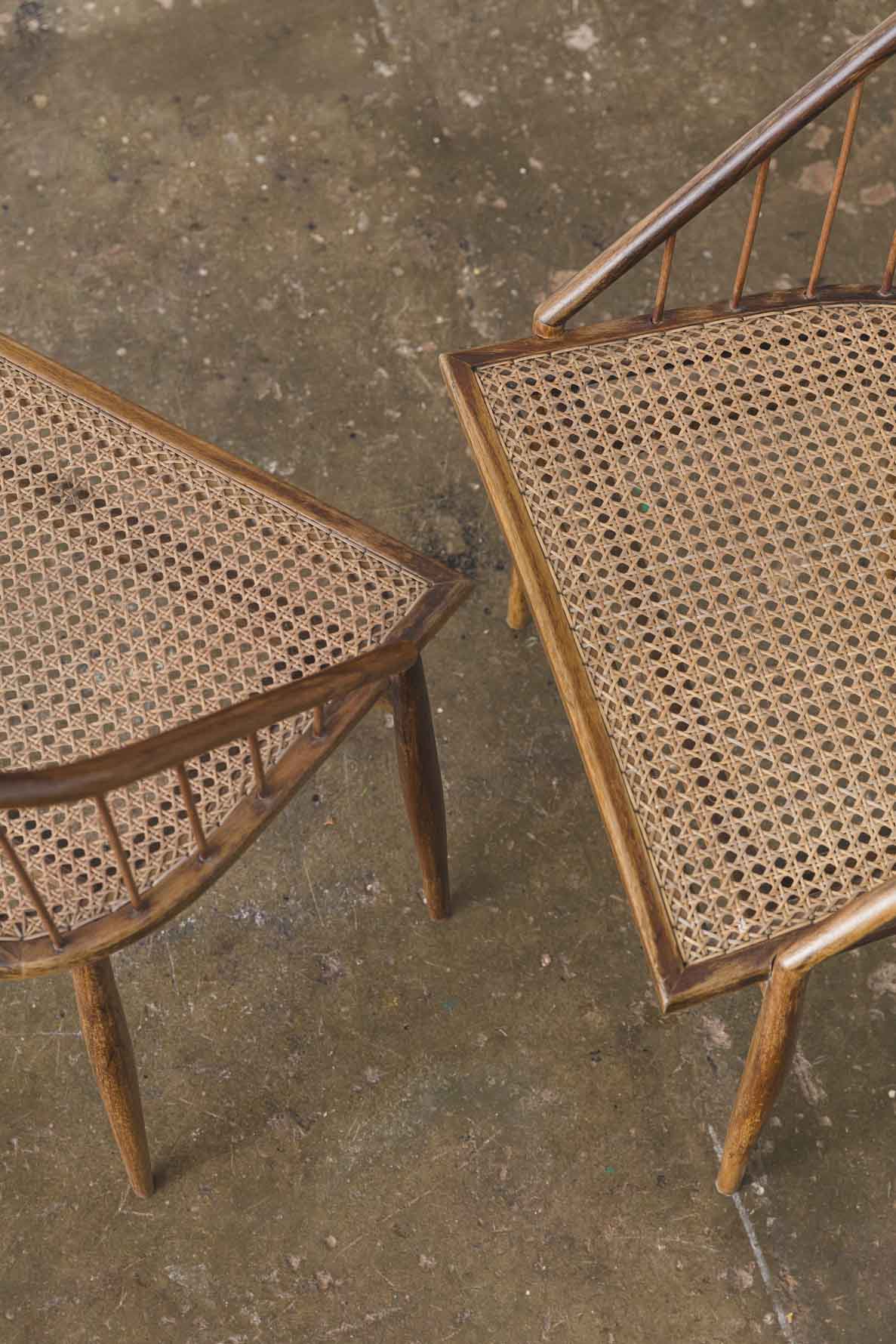 Joaquim Tenreiro ''Curva'' Chairs 1961