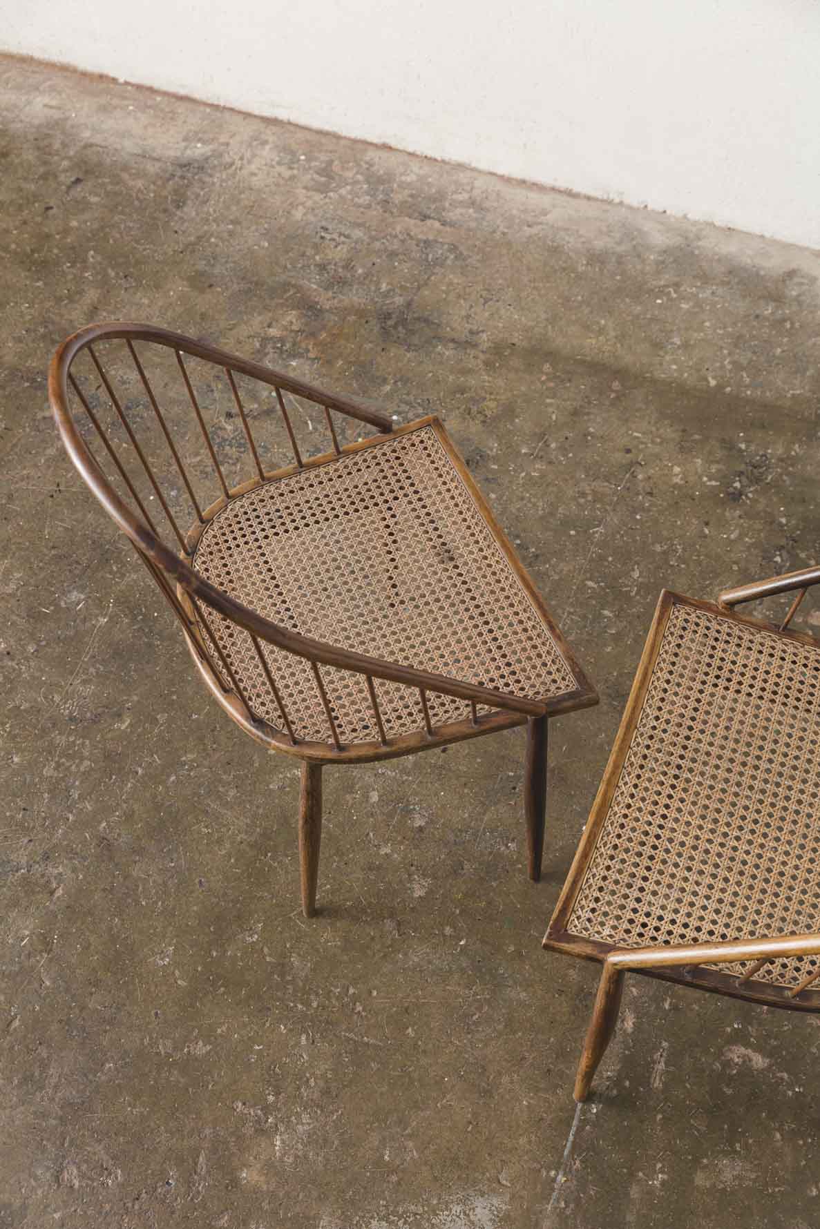 Joaquim Tenreiro ''Curva'' Chairs 1961