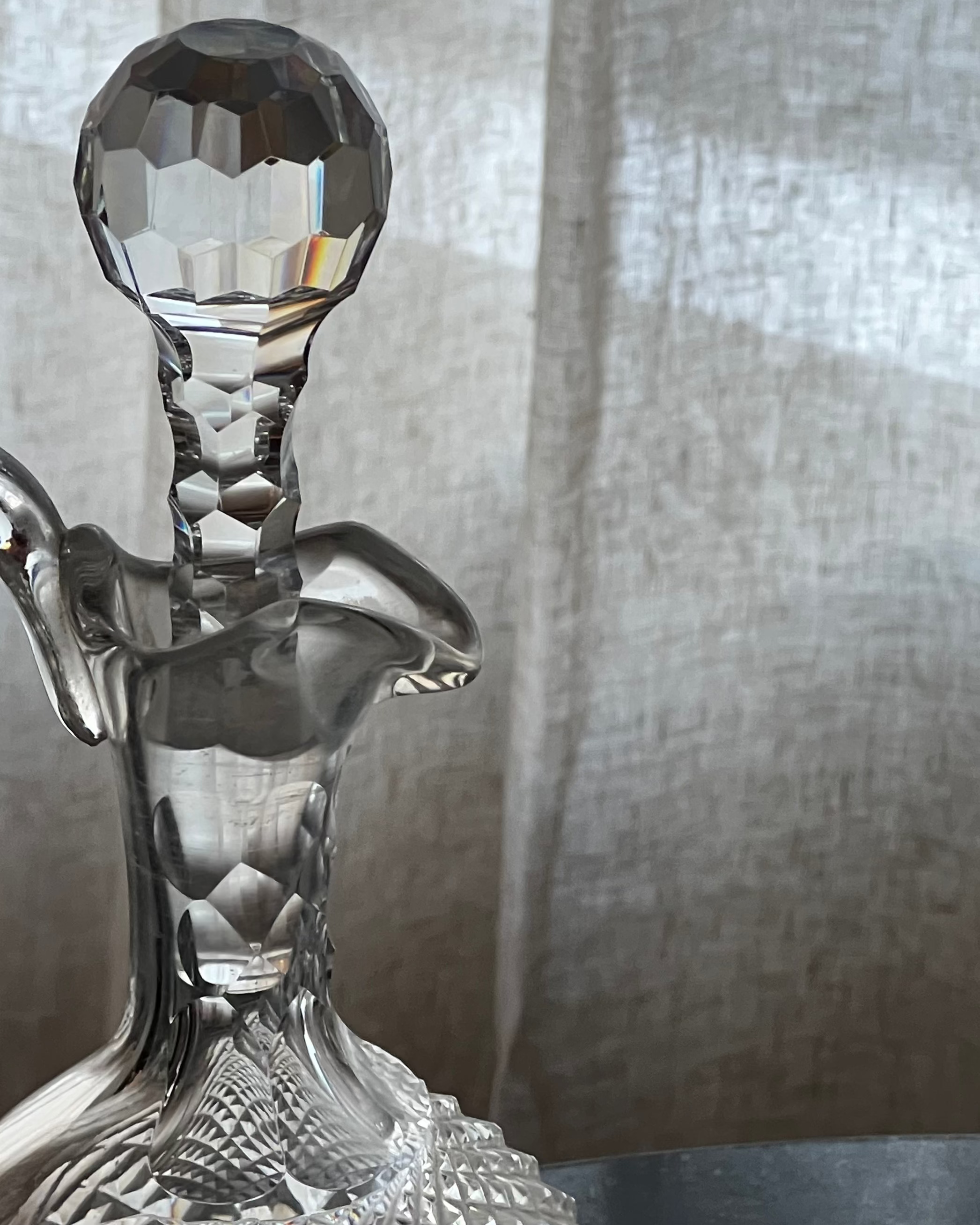 Cut Crystal Decanter