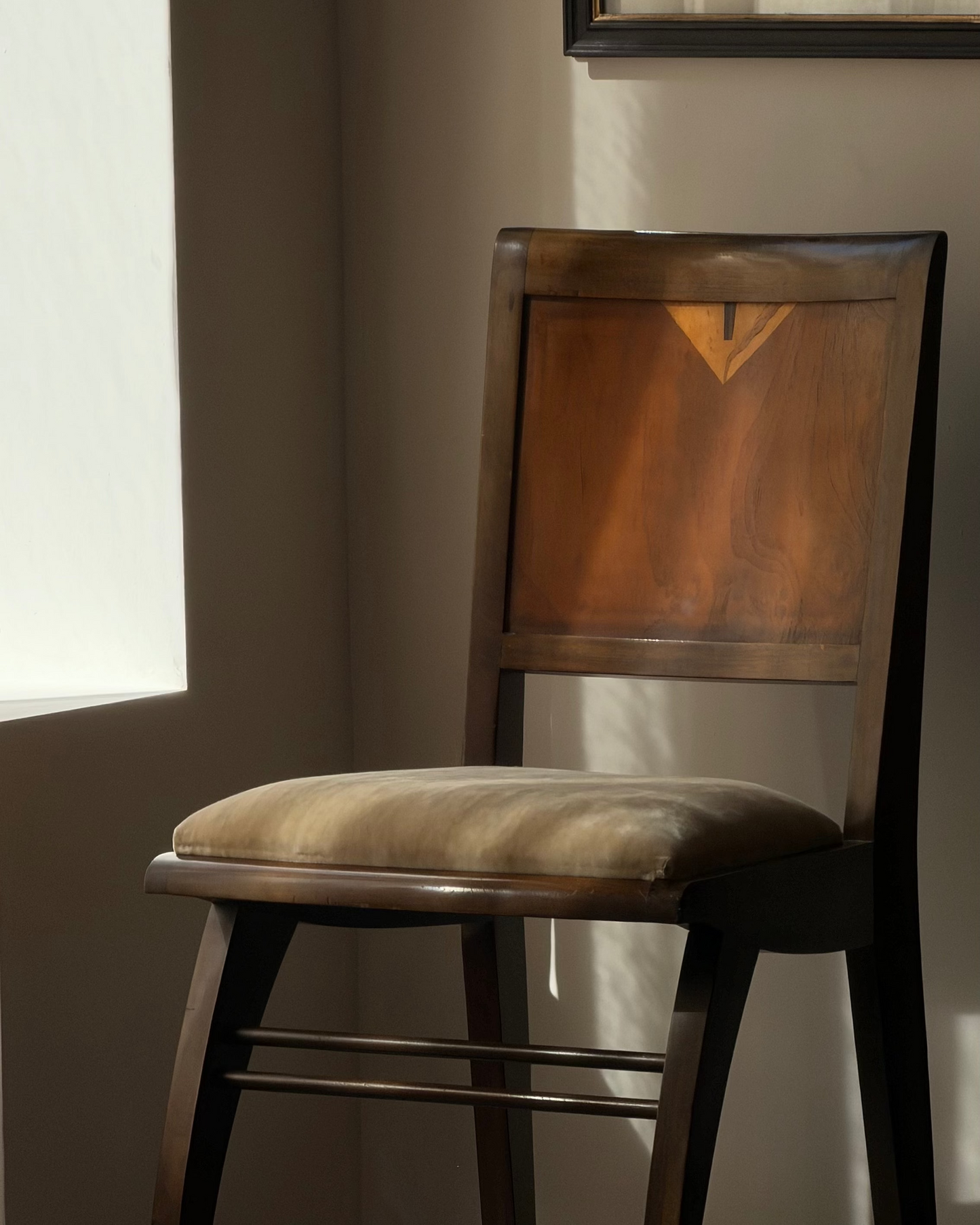 Marquetry Chairs - Set of 3