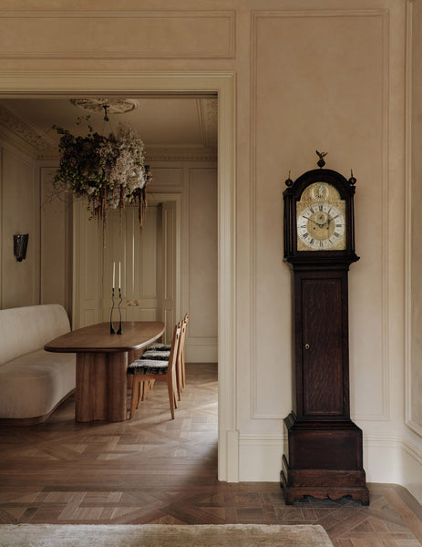 19th Century Oak Grandfather Clock