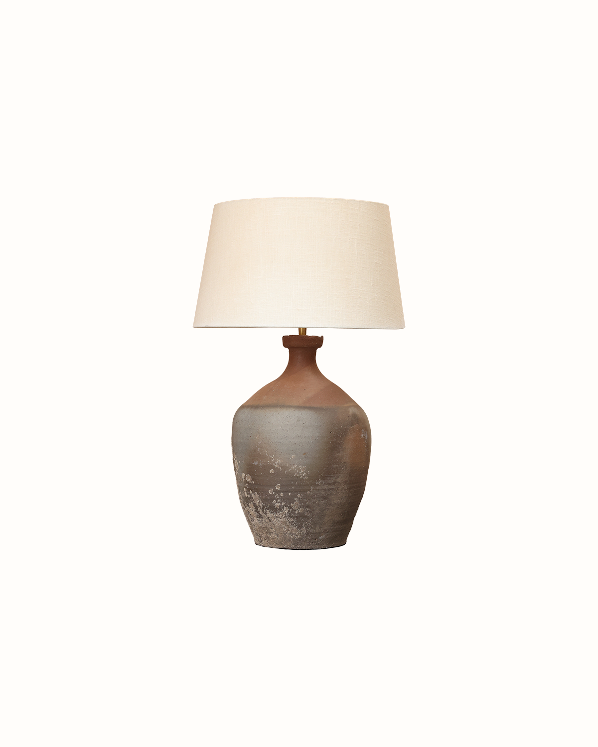 Chinese Art Deco Pottery Lamp, circa 1930